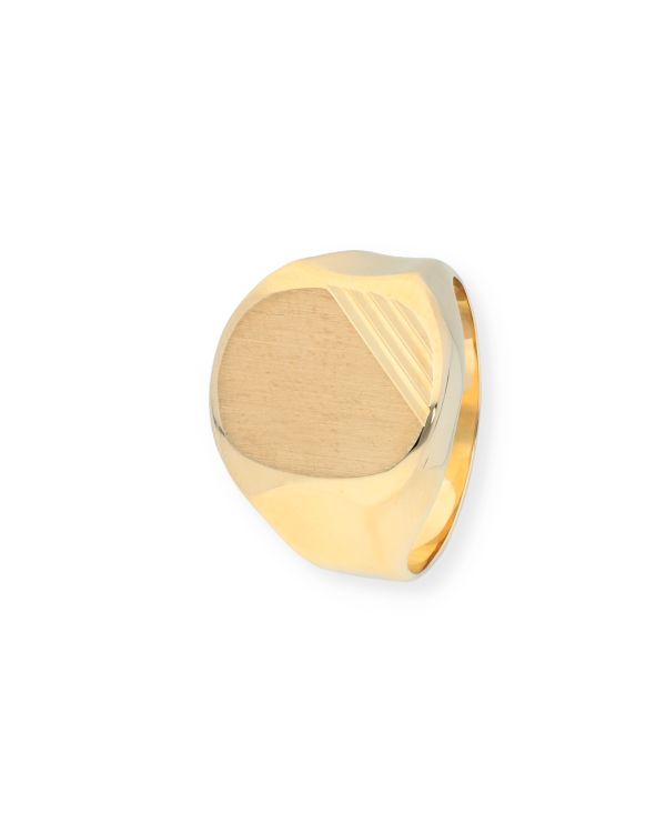 Ring Gold 9 ct - Men's Classic von Carat Men