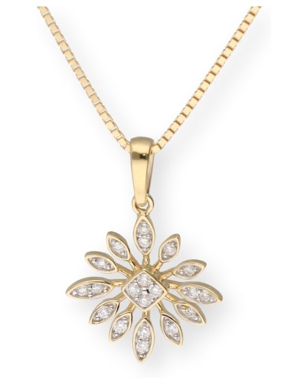 collier diamant or 18 ct - Style de Carat