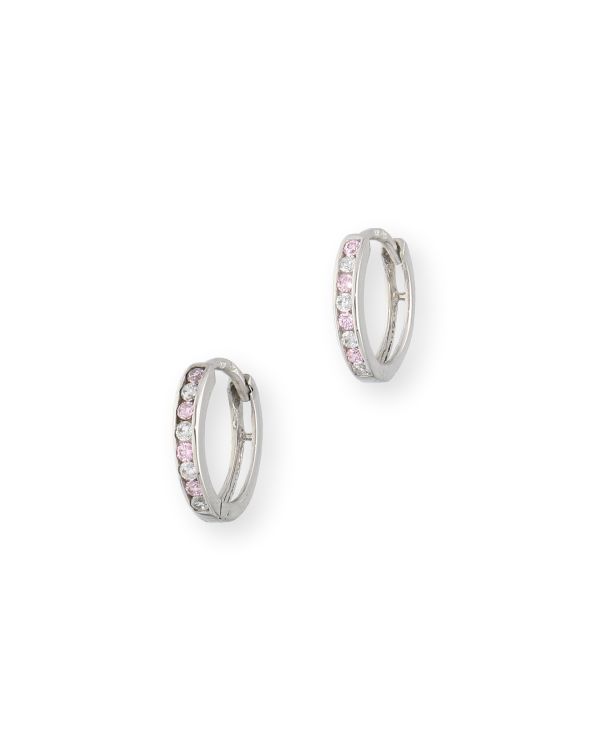 créoles zirconia argent 925 - Style de Carat