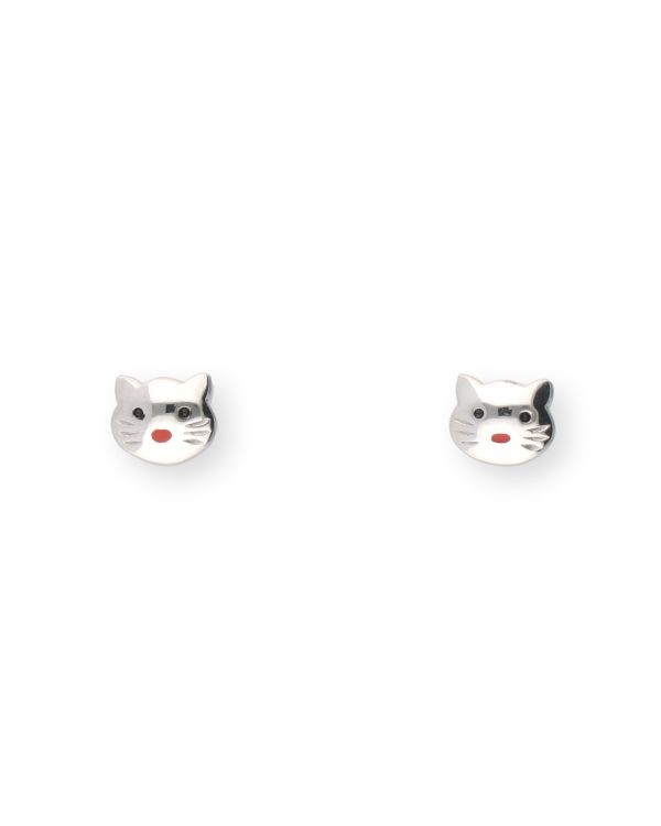 boucles d'oreilles émail argent 925 - Motifs de Carat Kids