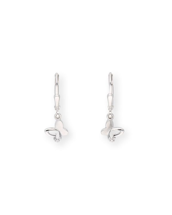 dormeuses zirconia argent 925 - Motifs de Carat Kids