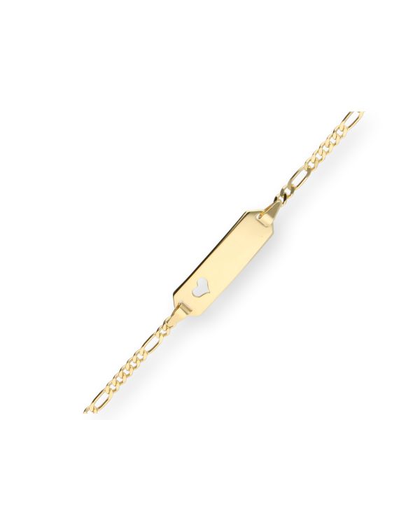 id-bracelet or 9 ct - Identity de Carat Kids