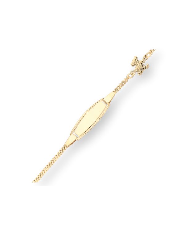ID-Armband Gold 9 ct - Identity von Carat Kids