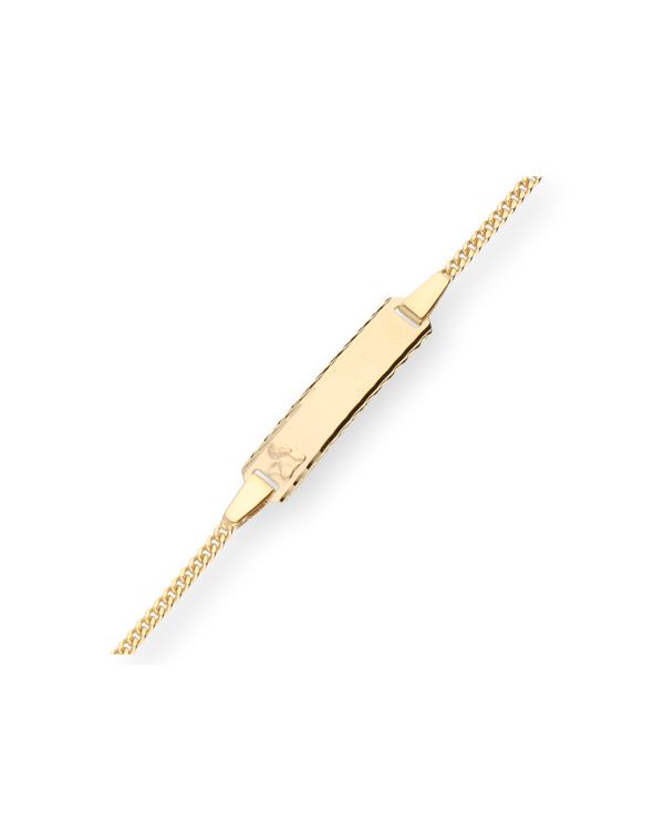 id-bracelet or 9 ct - Identity de Carat Kids
