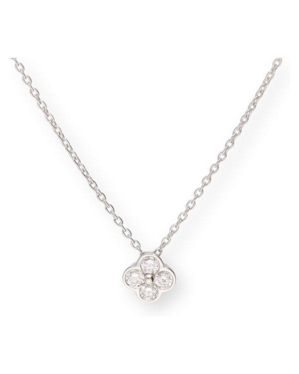 Diamant Halskette Gold 18 Carat - Solitaire CLASSIC Diamonds