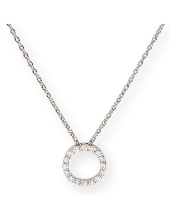 collier diamant or 18 ct - Style de Diamonds by Carat