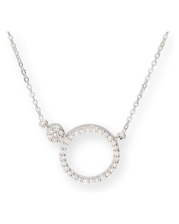 Diamant Halskette Gold 18 ct - Style von Diamonds by Carat