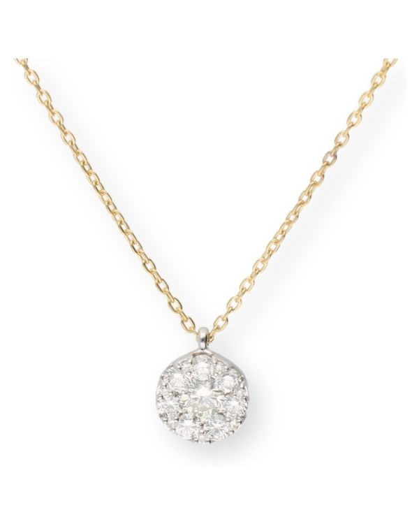 Diamant Halskette Gold 18 Carat - Solitaire CLASSIC Diamonds