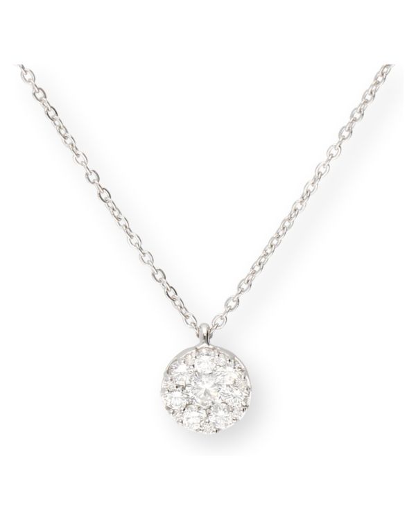 collier diamant or 18 Carat - Solitaire CLASSIC Diamonds