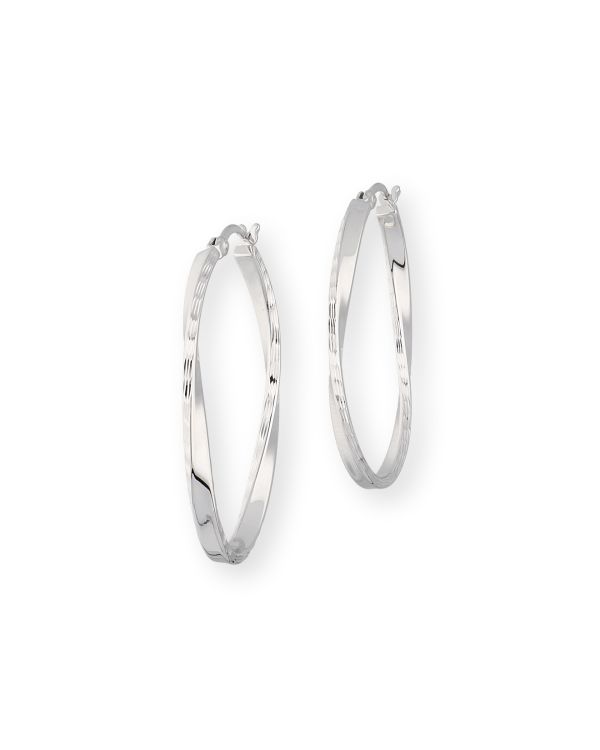 Creolen Silber 925 - Chic von Carat