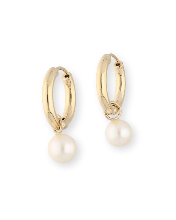 Perlen Creolen Gold 9 ct - Pearls von Carat