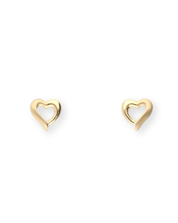 boucles d'oreilles or 9 ct - Hearts de Carat and Friends