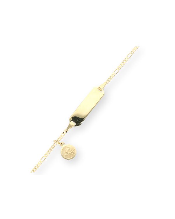 ID-Armband Gold 9 ct - Identity von Carat Kids