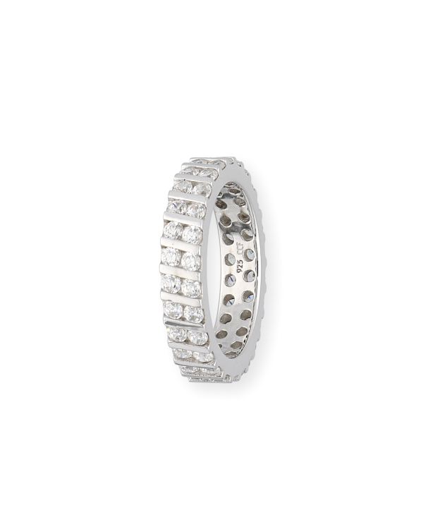 bague zirconia argent 925 - Style de Carat