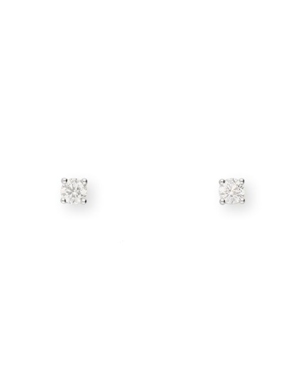 Clous d'oreille Diamant 0.20 ct Or 18 Carat - CLASSIC Diamonds