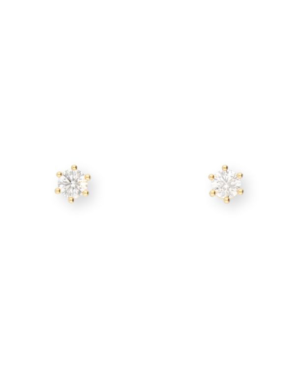 Ohrstecker Diamant 0.40 ct Gold 18 Carat - CLASSIC Diamonds