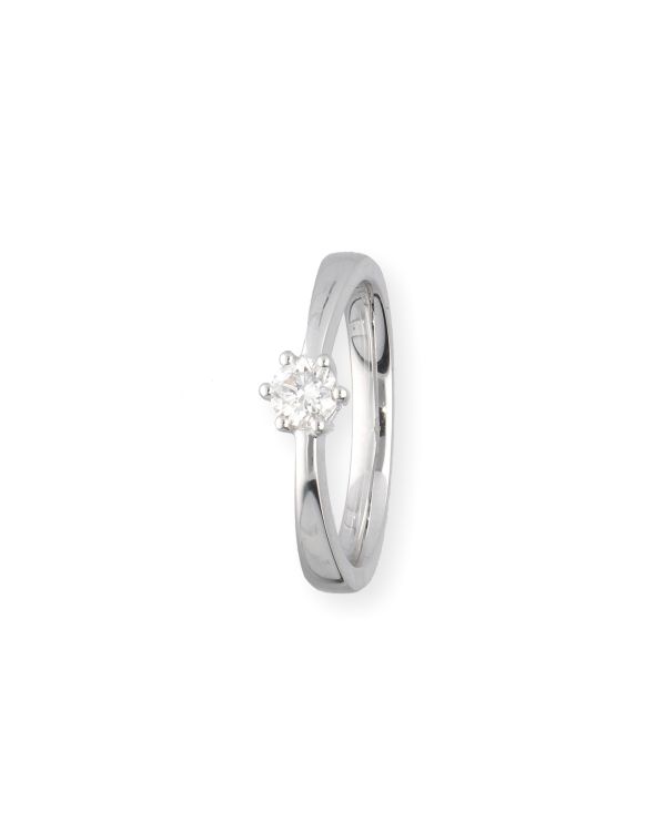 Bague Diamant 0.30 ct Or 18 Carat - CLASSIC Diamonds