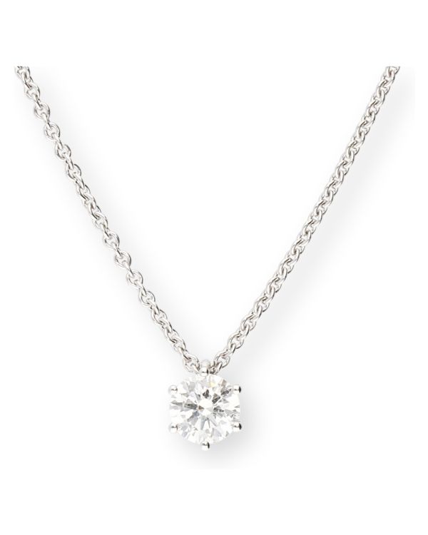 Halskette Diamant 0.40 ct Gold 18 Carat - CLASSIC Diamonds