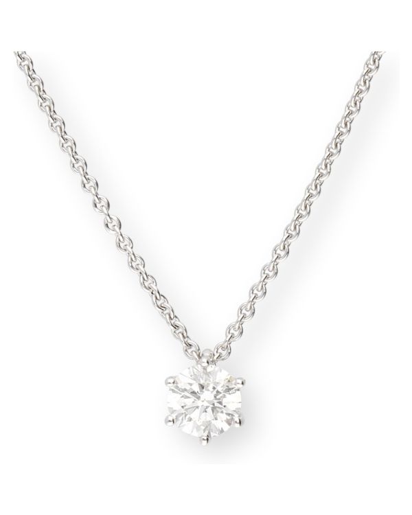 Collier Diamant 0.50 ct Or 18 Carat - CLASSIC Diamonds