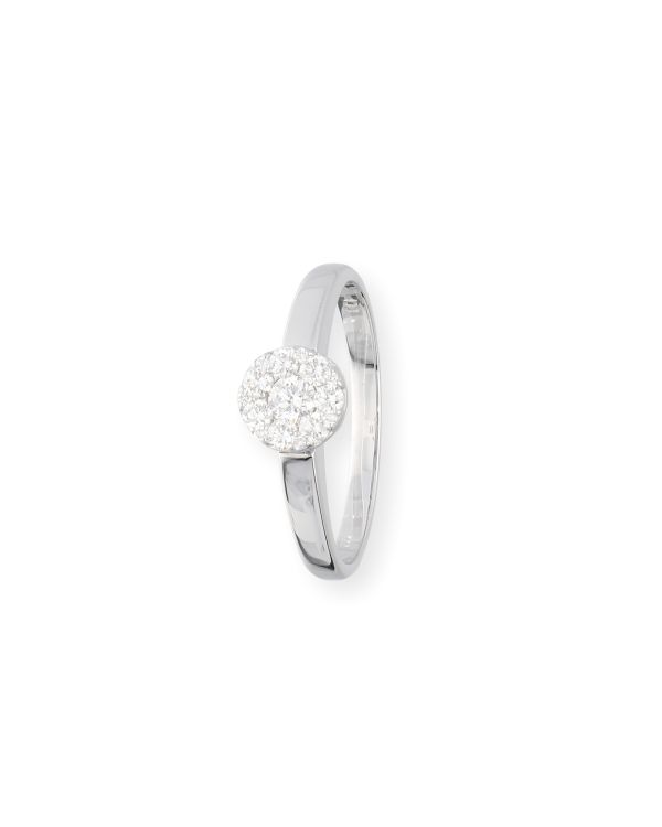 Diamant Ring Gold 18 Carat - Solitaire CLASSIC Diamonds