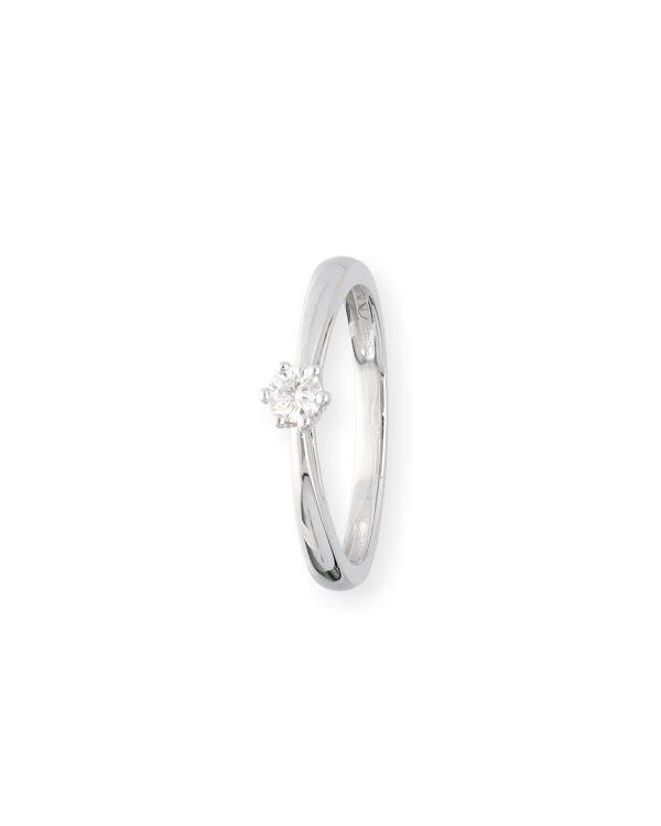 Ring Diamant 0.15 ct Gold 18 Carat - CLASSIC Diamonds