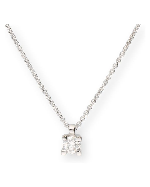 Halskette Diamant 0.15 ct Gold 18 Carat - CLASSIC Diamonds