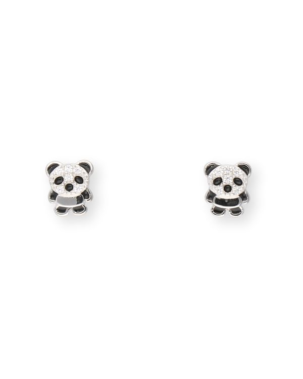 Email, Zirkonia Ohrstecker Silber 925 - Motifs Carat and Friends