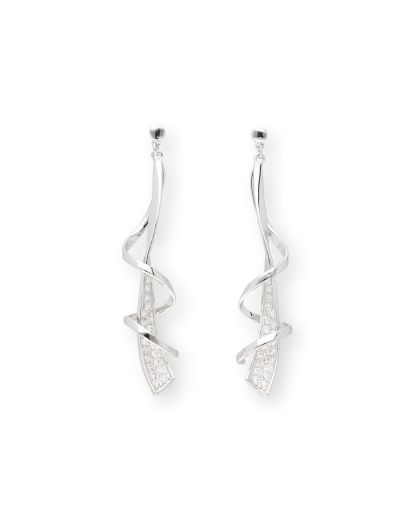 dormeuses zirconia argent 925 - Style de Carat