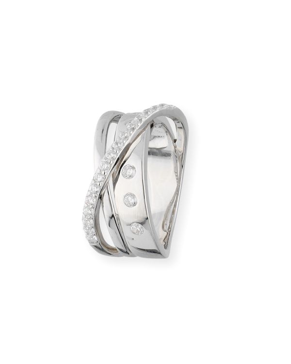 bague zirconia argent 925 - Style de Carat