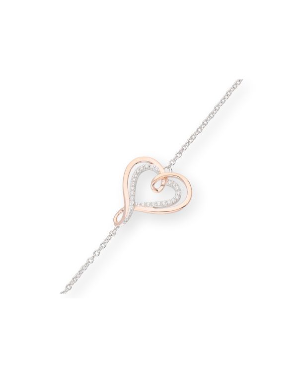 Zirkonia Armband - Hearts von Carat