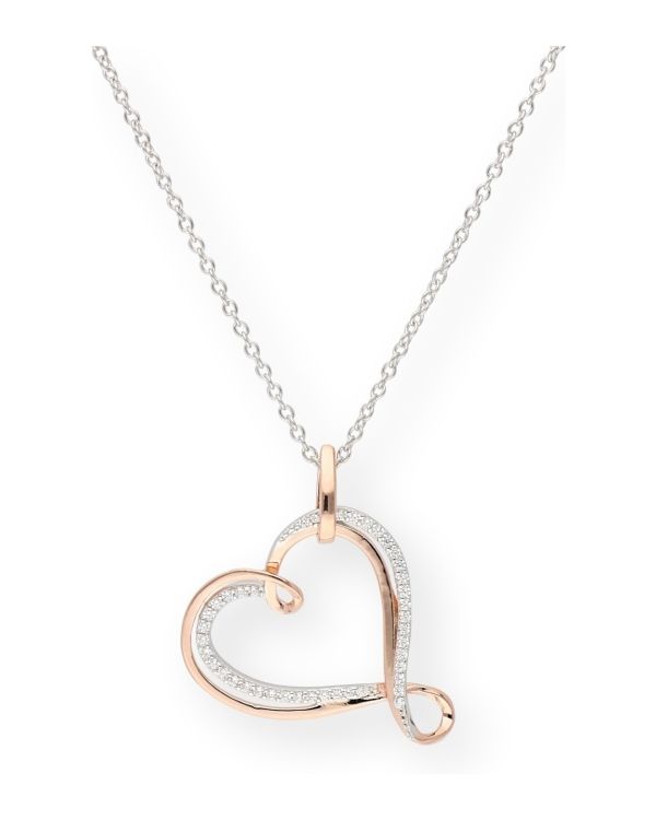 Zirkonia Halskette - Hearts von Carat