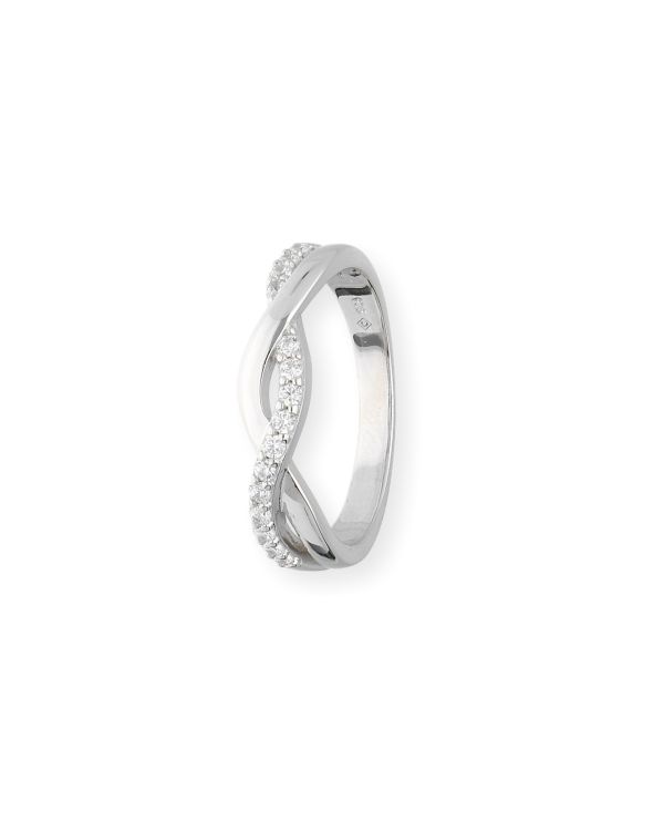 Zirkonia Ring Silber 925 - Style von Carat