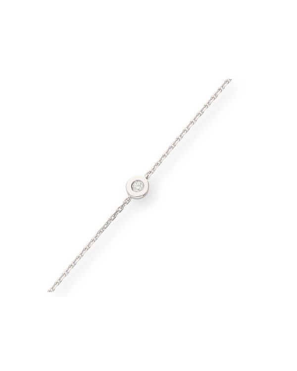bracelet diamant argent 925 - My First Diamond de Carat