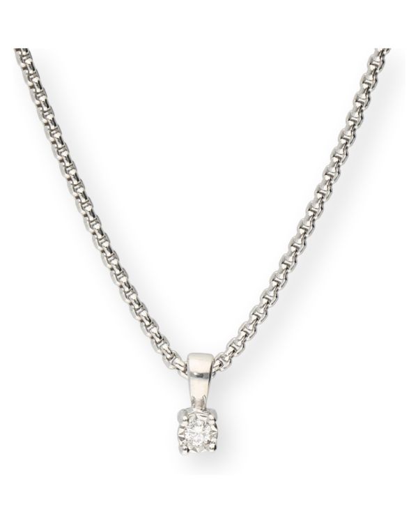 collier diamant argent 925 - My First Diamond de Carat