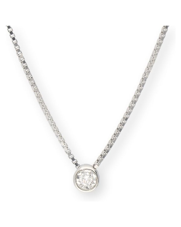collier diamant argent 925 - My First Diamond de Carat