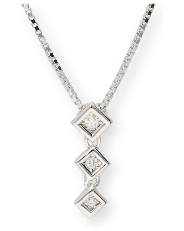 collier diamant argent 925 - My First Diamond de Carat