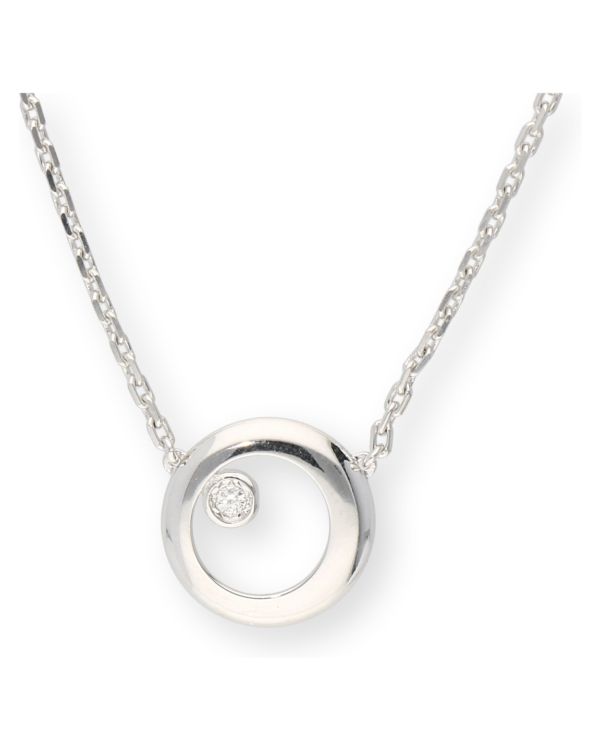 collier diamant argent 925 - My First Diamond de Carat