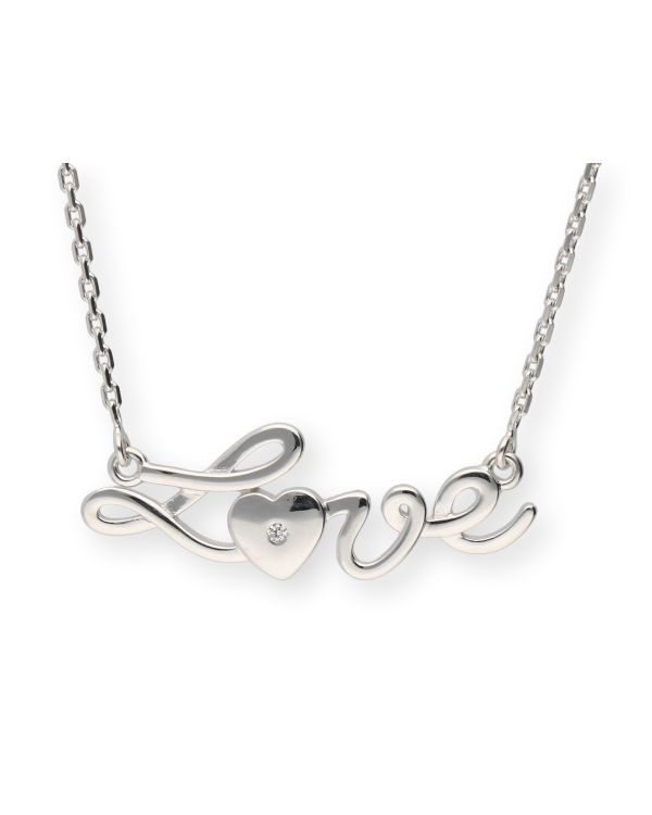 collier diamant argent 925 - My First Diamond de Carat