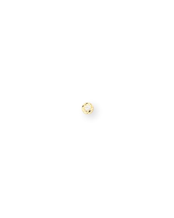 perçage nasal diamant or 18 ct - Solitaire de Carat and Friends