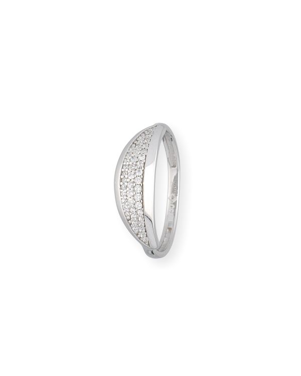 bague zirconia or 18 ct - Style de Carat