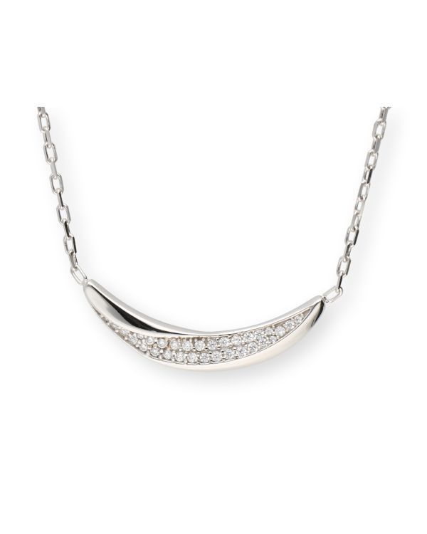 collier zirconia or 18 ct - Style de Carat