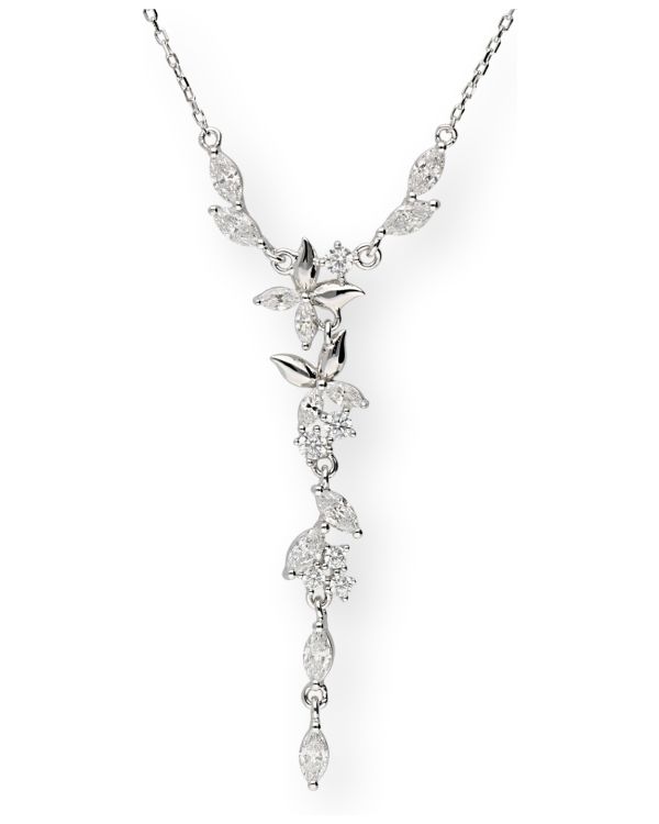 Zirkonia Halskette Silber 925 - Style von Carat