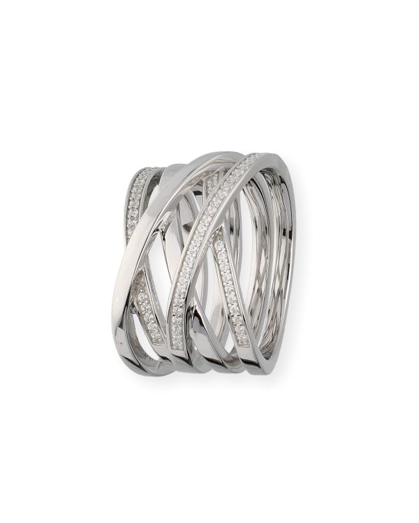 bague zirconia argent 925 - Style de Carat