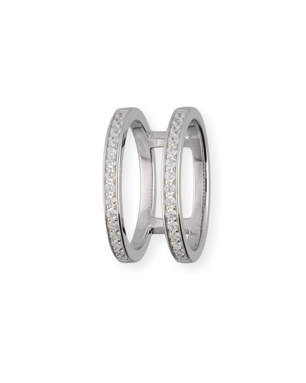 bague zirconia argent 925 - Style de Carat