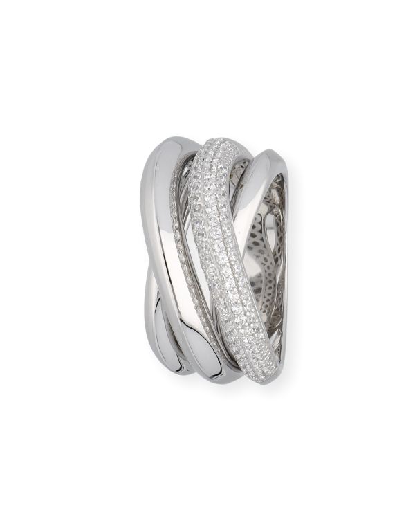 bague zirconia argent 925 - Style de Carat