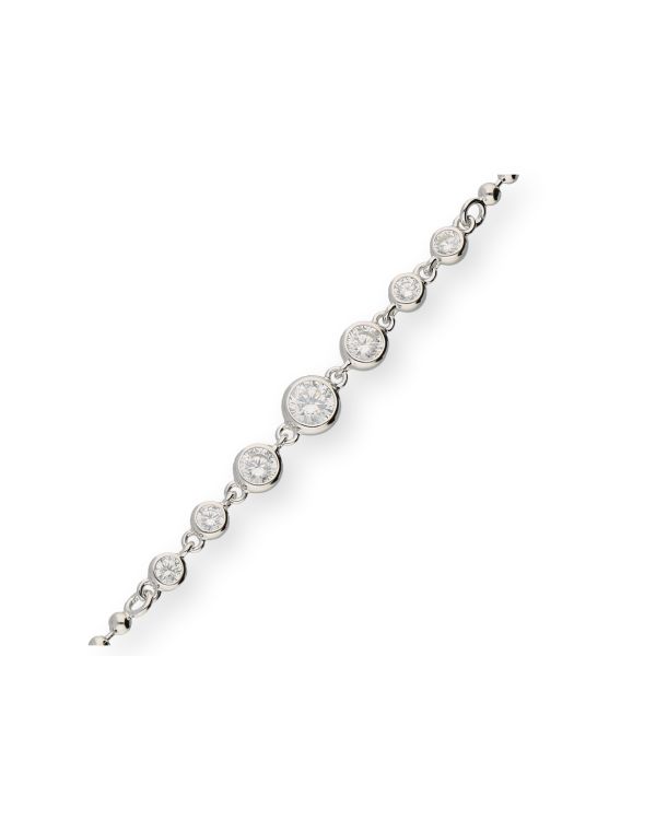 bracelet zirconia argent 925 - Style de Carat