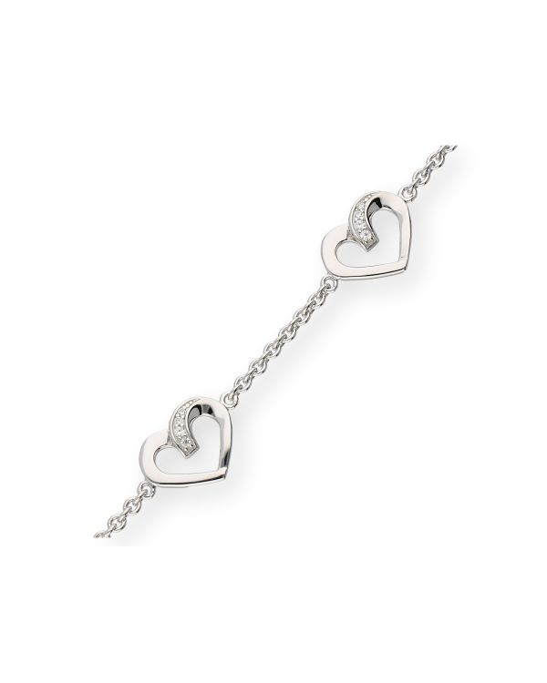 Zirkonia Armband Silber 925 - Style von Carat