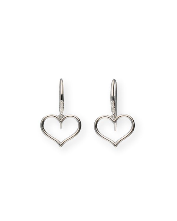 Diamant Ohrhänger Gold 9 ct - Hearts von Carat