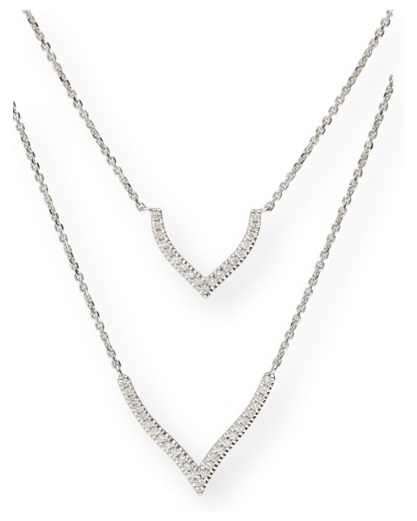 Diamant Halskette Gold 18 ct - Style von Diamonds by Carat
