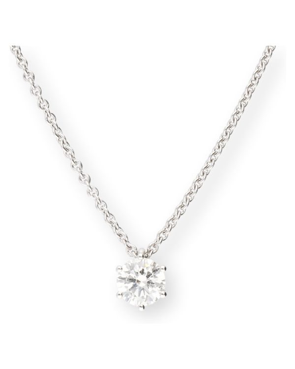 Halskette Diamant 0.40 ct Gold 18 Carat - CLASSIC Diamonds